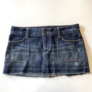 Abercrombie & Fitch denim Mini skirt size 2